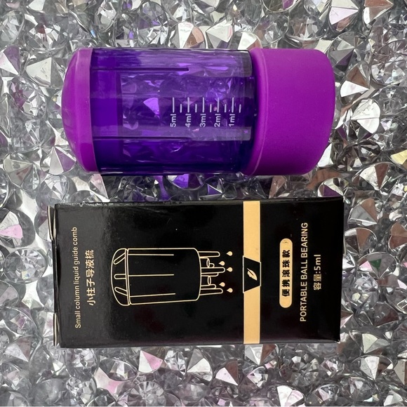 Liquid scalp comb refillable hair skin care roller ball head massager absorption - Picture 8 of 15